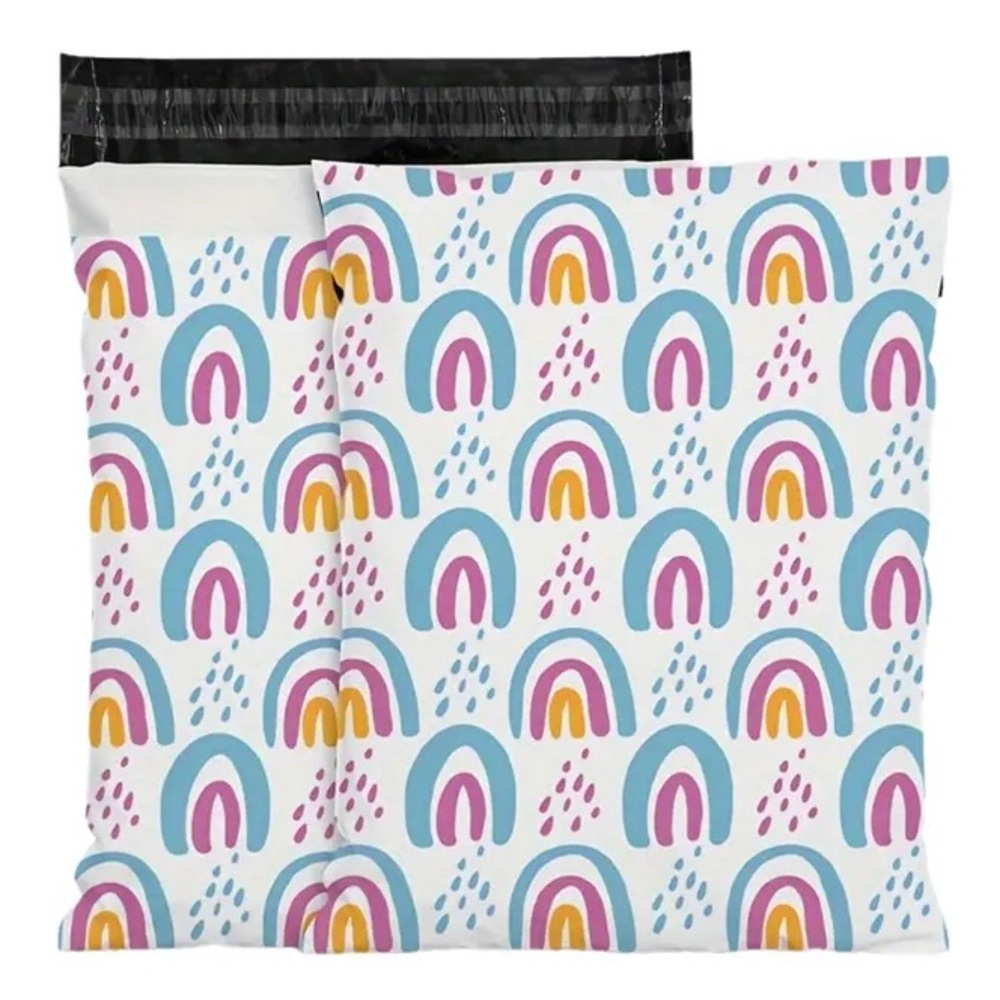 20 Count Rainbow Polymailer
